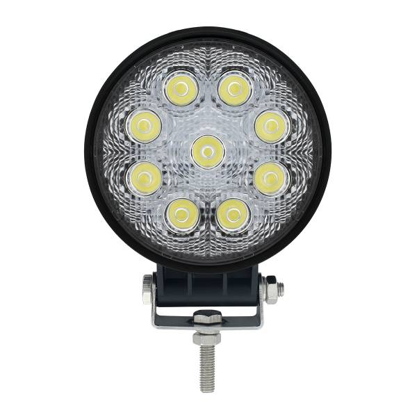 UNITED PACIFIC - UNITED PACIFIC - 36617 - 9 LUZ DE TRABAJO "COMPETITION SERIES" REDONDA DE 4-1/2" LED DE ALTA POTENCIA - PUNTO