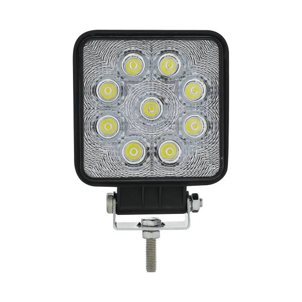 UNITED PACIFIC - UNITED PACIFIC - 36618 - 9 LUZ DE TRABAJO LED DE ALTA POTENCIA CUADRADA DE 4-1/4" "SERIE DE COMPETENCIA" - INUNDACIÓN