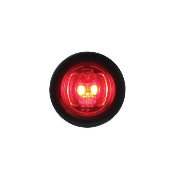 UNITED PACIFIC - UNITED PACIFIC - 36850B - MINI LUZ LED DE 3/4" (LIQUIDACIÓN/MARCADOR) CON OJAL DE GOMA - LED ROJO/LENTE ROJA (A GRANEL)