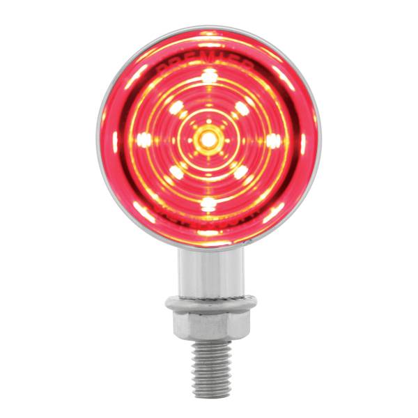 UNITED PACIFIC - UNITED PACIFIC - 36860 - MINI LUZ BALA DE 9 LED DE DOBLE FUNCIÓN - LED ROJO/LENTE ROJA
