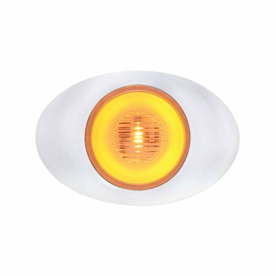 UNITED PACIFIC - UNITED PACIFIC - 36970 - 5 LED M3 MILLENNIUM GLOLIGHT (LIQUIDACIÓN/MARCADOR) - LED ÁMBAR/LENTE TRANSPARENTE