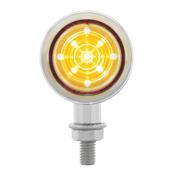 UNITED PACIFIC - UNITED PACIFIC - 36998 - MINI LUZ BALA DE 9 LED - LED ÁMBAR/LENTE TRANSPARENTE