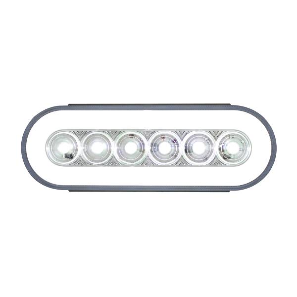 UNITED PACIFIC - UNITED PACIFIC - 37009B - GLOLIGHT OVALADA DE 22 LED DE 6" (RESPALDO) (A GRANEL)