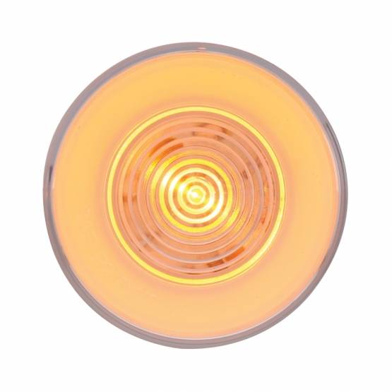 UNITED PACIFIC - UNITED PACIFIC - 37018 - LUZ GLO REDONDA DE 9 LED DE 2-1/2" (LIQUIDACIÓN/MARCADOR) - LED ÁMBAR/LENTE TRANSPARENTE