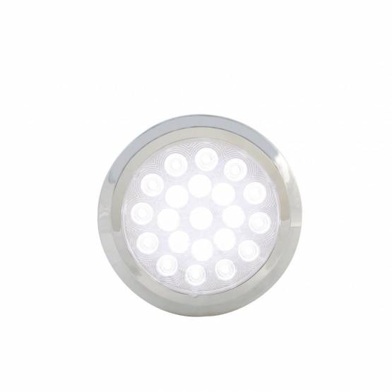 UNITED PACIFIC - UNITED PACIFIC - 37625B - 21 LUZ DE DOMO LED DE ALTA POTENCIA DE 6-1/4" CON BISEL (A GRANEL)