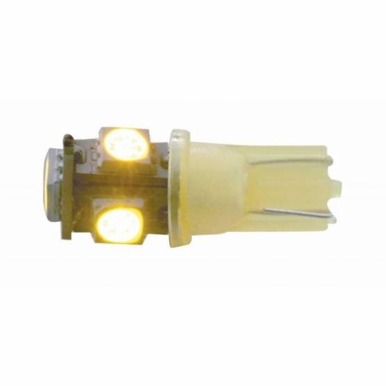UNITED PACIFIC - UNITED PACIFIC - 37800 - 5 BOMBILLAS LED DE ALTA POTENCIA 360 GRADOS 194 - ÁMBAR (PAQUETE DE 2)