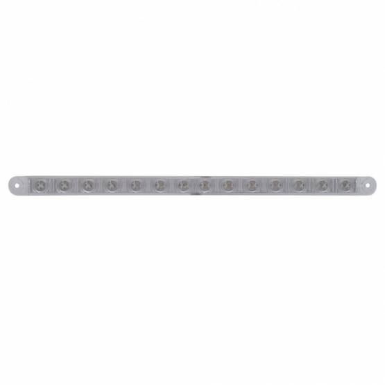 UNITED PACIFIC - UNITED PACIFIC - 37899B - BARRA DE LUCES SECUENCIAL DE 14 LED DE 12" SOLAMENTE - LED ROJO/LENTE TRANSPARENTE (A GRANEL)