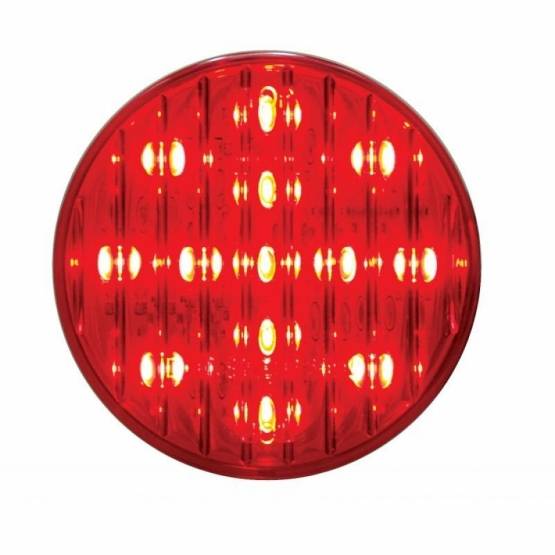 UNITED PACIFIC - UNITED PACIFIC - 38177B - LUZ REDONDA DE 13 LED DE 2-1/2" (LIQUIDACIÓN/MARCADOR) - LED ROJO/LENTE ROJA (A GRANEL)