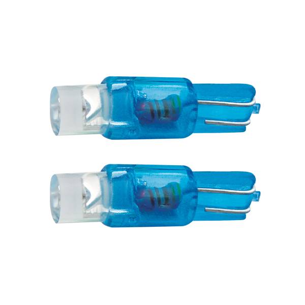 UNITED PACIFIC - UNITED PACIFIC - 38344 - BOMBILLA SIMPLE MICRO LED 37/BP2 - AZUL (PAQUETE DE 2)