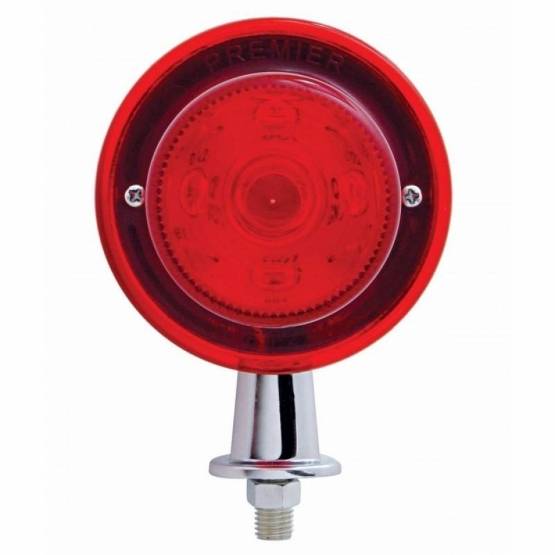 UNITED PACIFIC - UNITED PACIFIC - 38376 - KIT DE LUCES HONDA DE 13 LED CON BRAZO DE 1-1/8" - LED ROJO/LENTE ROJA