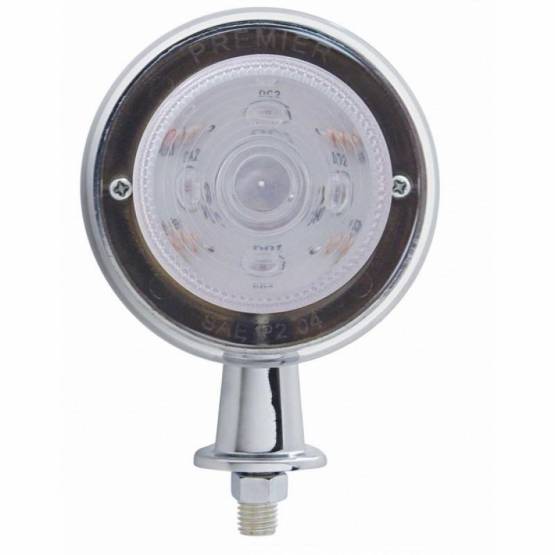 UNITED PACIFIC - UNITED PACIFIC - 38377 - KIT DE LUCES HONDA DE 13 LED CON BRAZO DE 1-1/8" - LED ÁMBAR/LENTE TRANSPARENTE