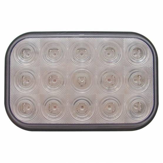 UNITED PACIFIC - UNITED PACIFIC - 38748 - LUZ DE INTERMITENTE RECTANGULAR DE 15 LED - LED ÁMBAR/LENTE TRANSPARENTE