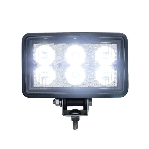 UNITED PACIFIC - UNITED PACIFIC - 39901 - 6 LUZ DE TRABAJO RECTANGULAR LED DE ALTA POTENCIA DE 1 VATIO (AL POR MENOR)