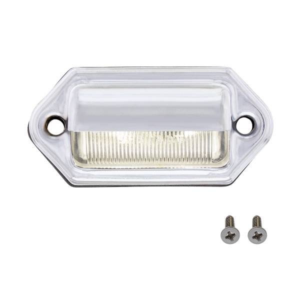 UNITED PACIFIC - UNITED PACIFIC - 39909 - LUZ DE MATRÍCULA/LUZ DE SERVICIOS PÚBLICOS/LUZ DE MATRÍCULA CROMADA DE 2 LED BLANCOS - SERIE COMPETICIÓN