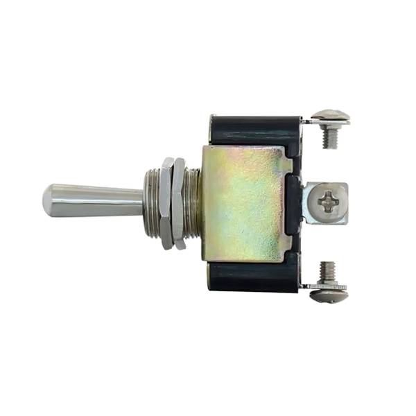 UNITED PACIFIC - UNITED PACIFIC - 40002 - INTERRUPTOR DE PALANCA DE METAL DE 3 PINES, 10 AMP - 12 V CC ON-OFF-ON CON 3 TERMINALES DE TORNILLO