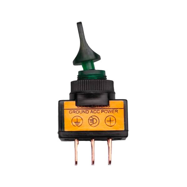 UNITED PACIFIC - UNITED PACIFIC - 40094 - INTERRUPTOR DE PATO BRILLANTE - VERDE