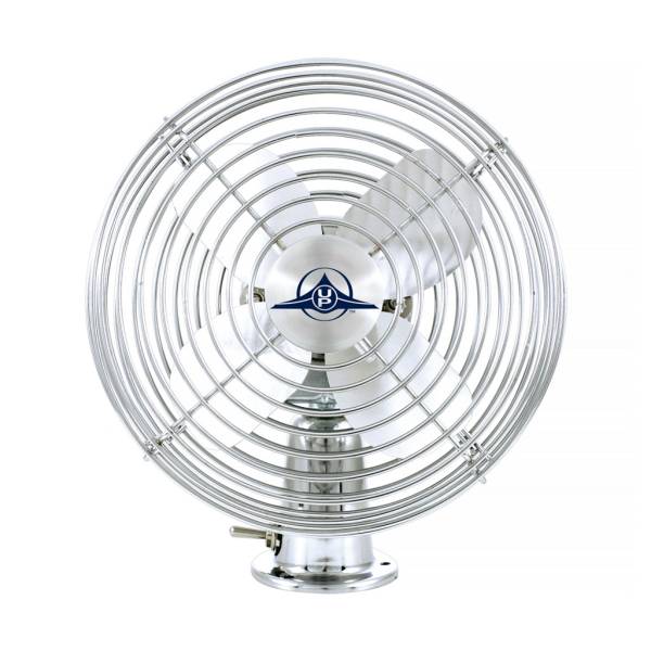 UNITED PACIFIC - UNITED PACIFIC - 40848 - VENTILADOR CROMADO DE 6" PARA TRABAJO PESADO - 12V