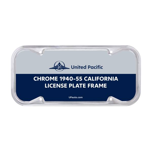 UNITED PACIFIC - UNITED PACIFIC - 50089 - MARCO DE MATRÍCULA CALIFORNIA 1940-55 CROMADO