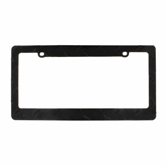 UNITED PACIFIC - UNITED PACIFIC - 50134 - MARCO DE MATRÍCULA DIAMOND PLATE - NEGRO