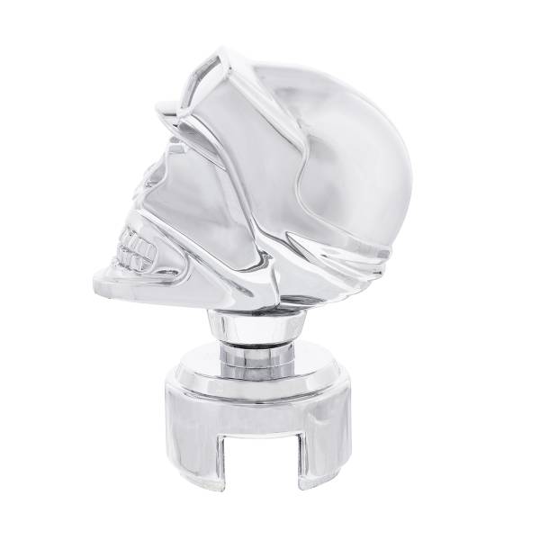 UNITED PACIFIC - UNITED PACIFIC - 70642 - POMO DE CAMBIO SKULL BIKER CON ADAPTADOR DE VELOCIDADES 13/15/18 - CROMADO
