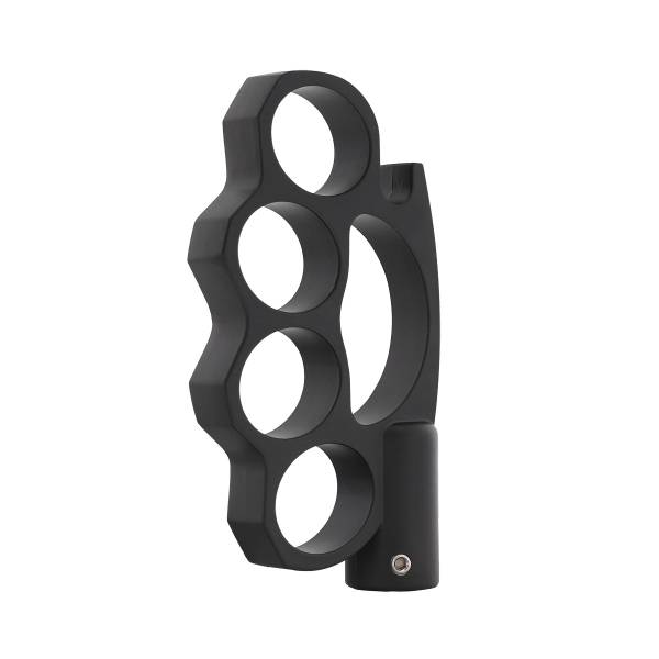 UNITED PACIFIC - UNITED PACIFIC - 70690 - POMO DE CAMBIO DE ENGRANAJES ESTILO KNUCKLE - NEGRO BRILLANTE