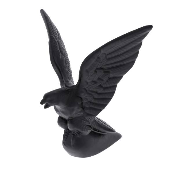 UNITED PACIFIC - UNITED PACIFIC - 72050 - ORNAMENTO DE CAPUCHA ÁGUILA AMERICANA FUNDIDO A PRESIÓN - NEGRO MATE