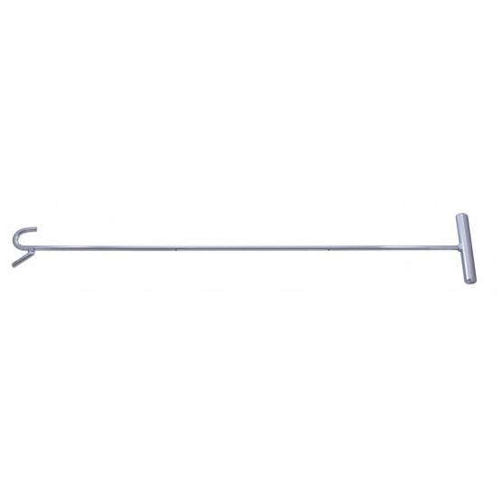 UNITED PACIFIC - UNITED PACIFIC - 90012 - EXTRACTOR DE PASADOR DE QUINTA RUEDA CROMADO DE 31" DE LARGO, GANCHO EN S (CADA UNO)