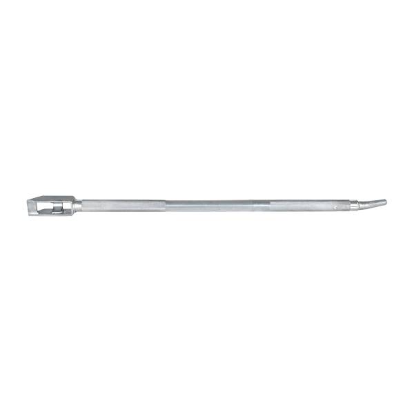 UNITED PACIFIC - UNITED PACIFIC - 90053 - BARRA DE CABRESTANTE COMBINADA Y ENGANCHE DE CADENA CROMADA HERRAMIENTA MOLETEADA DE 40" DE LARGO