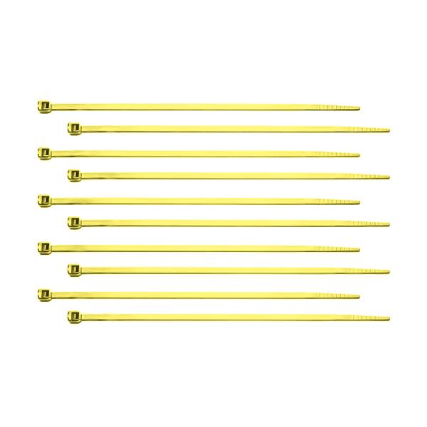 UNITED PACIFIC - UNITED PACIFIC - 90310 - BRIDA PARA CABLES DE NYLON DE 6" - LATÓN (PAQUETE DE 10)