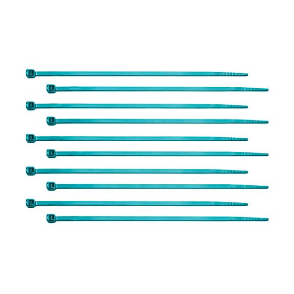 UNITED PACIFIC - UNITED PACIFIC - 90311 - BRIDA PARA CABLES DE NYLON DE 6" - AZUL (PAQUETE DE 10)