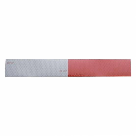 UNITED PACIFIC - UNITED PACIFIC - 90611 - CINTA REFLECTORA DE CONSPICUIDAD REFLEXITE - 6" BLANCO/6" ROJO