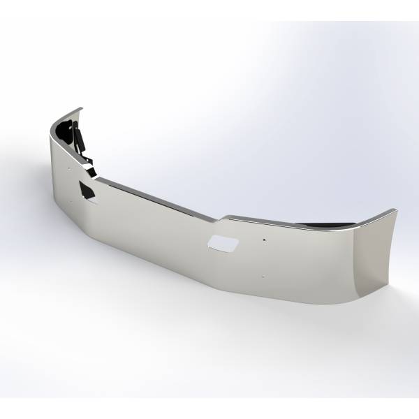 EXFLEX - EXFLEX - CBFV0210708 - DEFENSA CROMADA 2013-2022 KENWORTH T680 CURVA