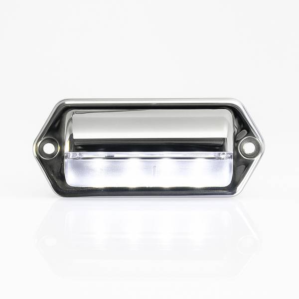 ATM - ATM - 1045 - PLAFON PLACA 4 LEDS 1 X 3.1 X 2.5 CM CON SOPORTE ABS PLASTICO CROMADO