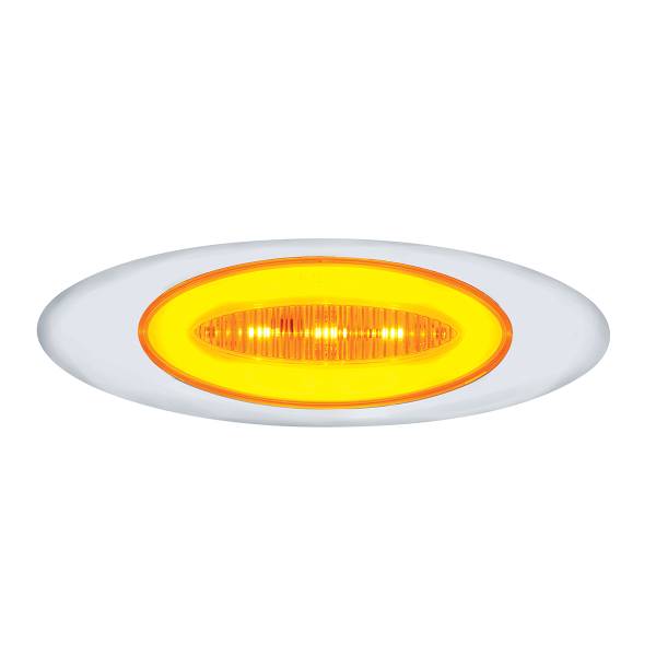 UNITED PACIFIC - UNITED PACIFIC - 36988B - GLOLIGHT MILLENNIUM DE 13 LED (LIQUIDACIÓN/MARCADOR) - LED ÁMBAR/LENTE ÁMBAR (A GRANEL)