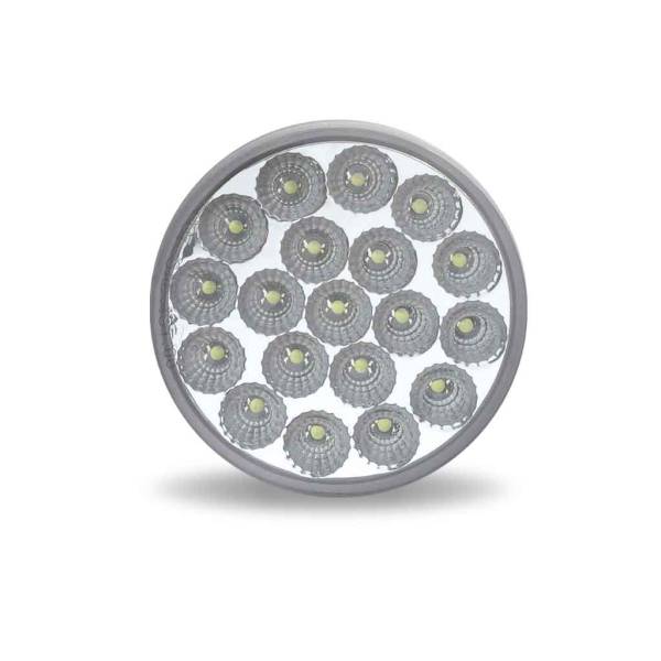 TRUX - TRUX - TLED-4XAPINK - PLAFON TRUX REDONDO 4" LED AMBAR/ROSA MICA CLARA 19 LEDS