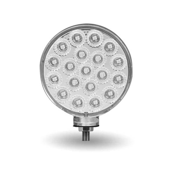 TRUX - TRUX - TLED-DFXPINK - LUZ DE SEÑALIZACION AMBAR/ROJO CON AUXILIAR ROSA 38 DIODOS