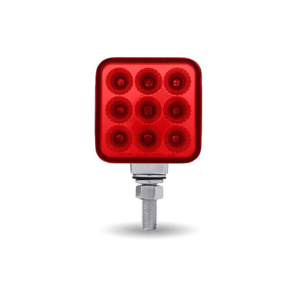 TRUX - TRUX - TLED-DS3X1 - PLAFON DIRECCIONAL TRUX 30 LEDS AMBAR/ROJO CUADRADA 3" 1 TORNILLO 12V