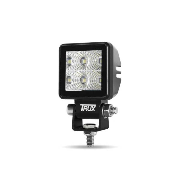 TRUX - TRUX - TLED-UB3 - LAMPARA DE TRABAJO TRUX 4 LEDS ALTA POTENCIA RECTANGULAR 2.3" X 1.89" X 3.4" BLANCA MIRAGE 12V/24V