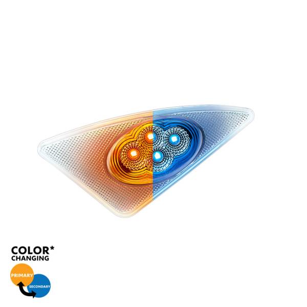 UNITED PACIFIC - UNITED PACIFIC - 36152 - LUZ DE SEÑAL DE GUARDABARROS AMBAR/AZUL LADO CHOFER