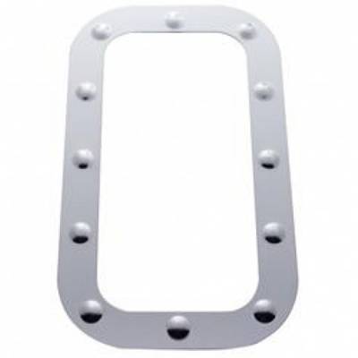 UNITED PACIFIC - UNITED PACIFIC - 20567B - BISEL PARA VENTILA DE CAMAROTE KENWORTH ACERO INOXIDABLE