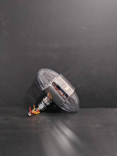 ATM - ATM - ATM-1075BIRM - DIRECCIONAL ATM EFECTO SOL DOBLE CARA 3.5" BICOLOR 2 LEDS ROJO/MORADO 12-24V