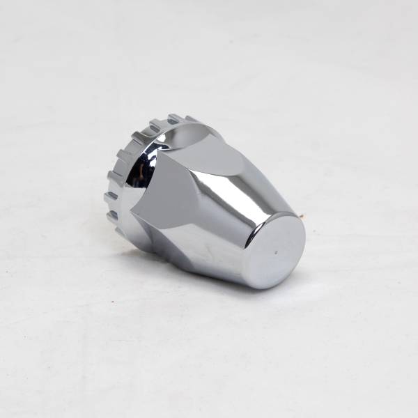 ATM - COPA DE TUERCA ATM UNIMOUNT X 2 3/4" PLANA LISA CON FALDON Y MUESCAS ROSCA CROMADO