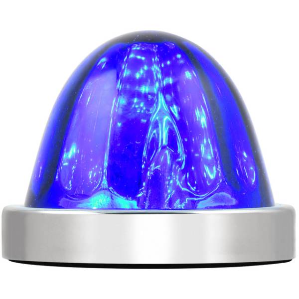 GRAND GENERAL - GRAND GENERAL - 81866GG - PLAFON 18 LEDS 3.5 AZUL/AZUL MICA DE VIDRIO