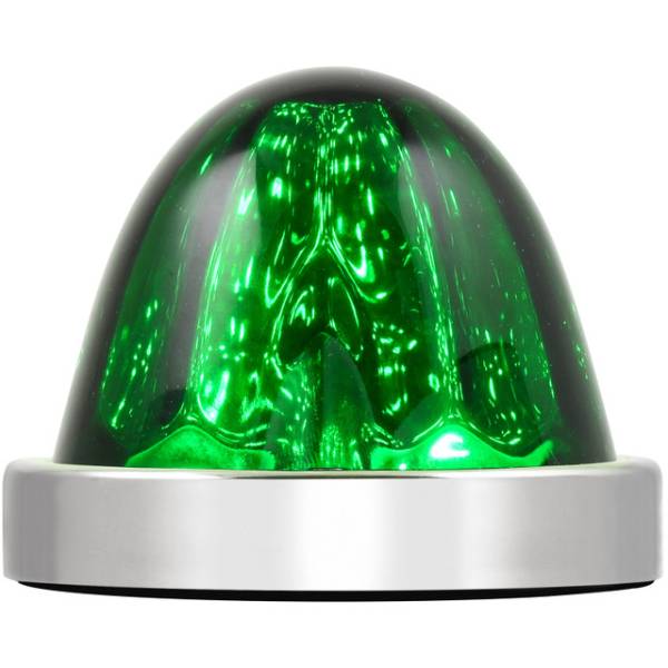 GRAND GENERAL - GRAND GENERAL - 81868GG - PLAFON 18 LEDS 3.5" VERDE/VERDE MICA DE VIDRIO