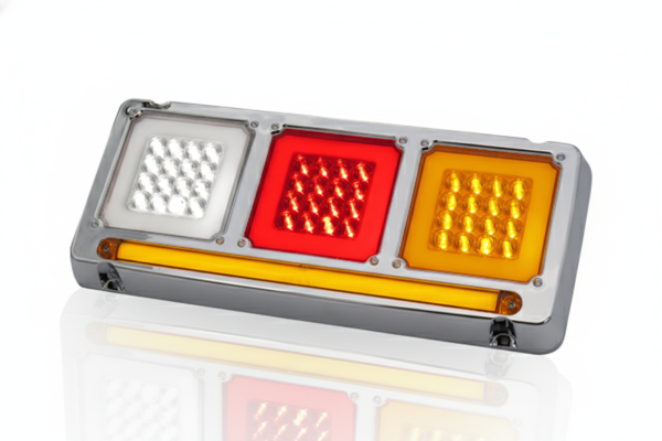 ATM - ATM - 1040STR - PLAFON ATM 135 LEDS BLANCO/ROJO/AMBAR HALO Y REGLETA AMBAR 14 1/4"X 6 1/4"X 1/4" BASE CROMADO 12-24V