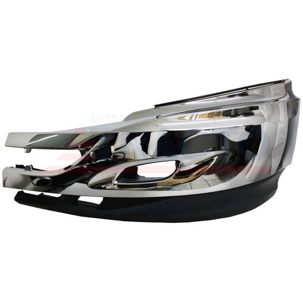 ATM - ATM - 14314302 - DEFENSA PROSTAR LADO CHOFER PLASTICO NEGRO CON ADORNO CROMAD