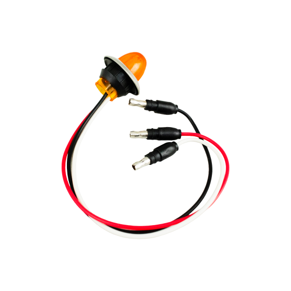 ILUMINATI - ILUMINATI - D34847W - MINI LUZ WATERMELON 4 LED AMBAR DE DOBLE FUNCION 3/4"