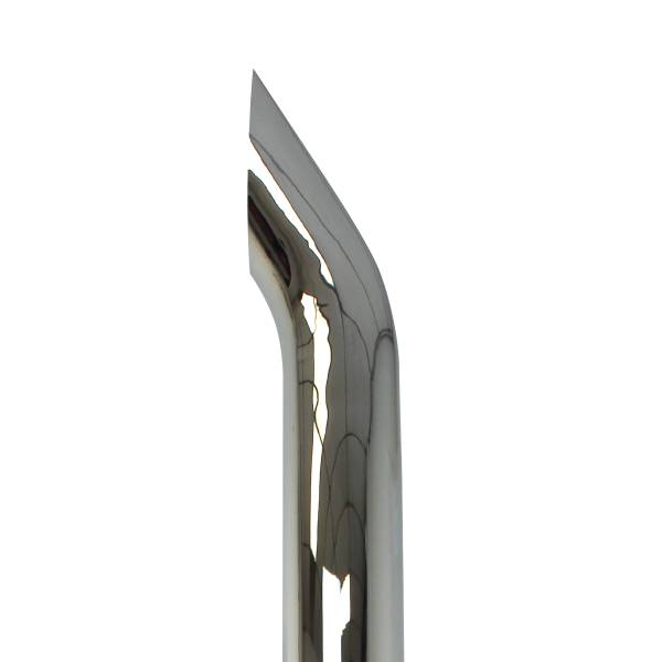 EXFLEX - EXFLEX - PE5796-IC - PIPA CROMADA OREJA DE COCHINO DE 7" X 96" CON REDUCCION A 5" ID