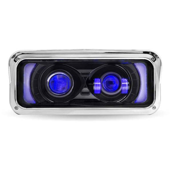 TRUX - TRUX - TLED-H134 - FARO TRUX T800 FONDO NEGRO LED. LADO CONDUCTOR