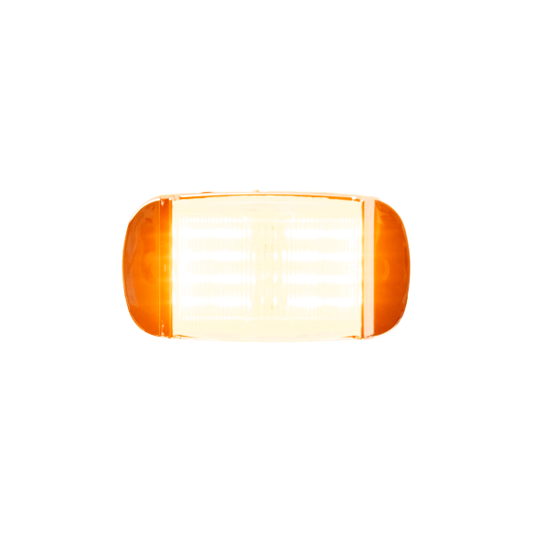 ILUMINATI - ILUMINATI - D39904BW - PLAFON 14 LEDS AMBAR RECTANGULAR TIPO CARRITO BISEL CROMADO 12-24V